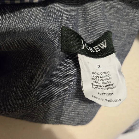 JCrew: Women's Blue Blazer - Picture 5 of 5